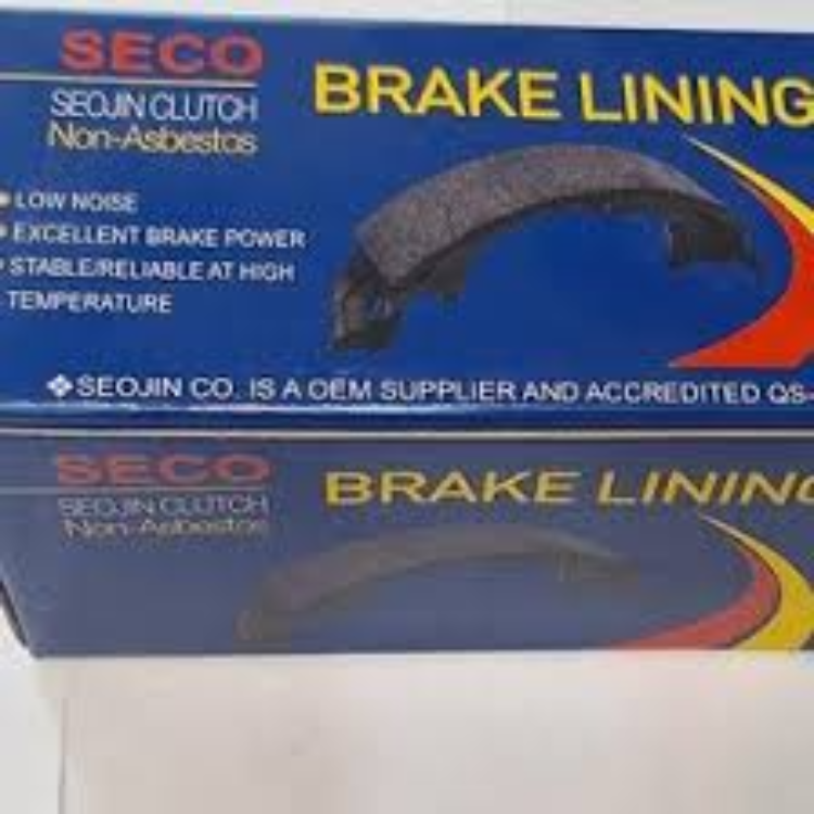 لنت ترمز عقب پژو 206 تیپ 2    (SECO)